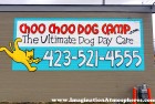 Choo Choo Dog Camp Exterior Sign