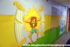 First Baptist Church Athens Bible Murals for Kids